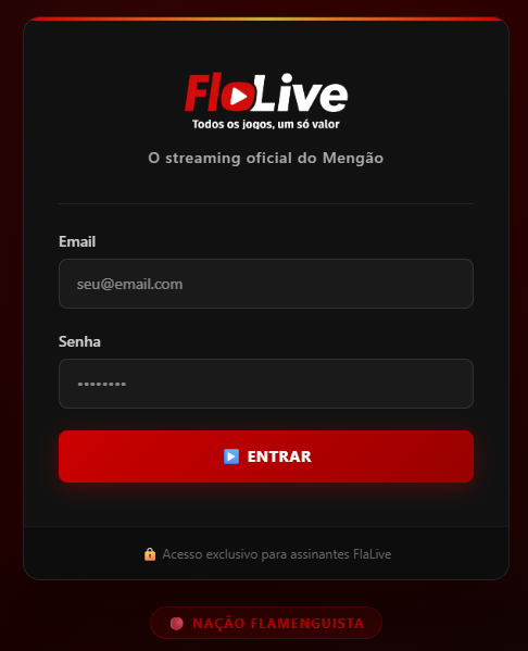 Tela de Login Segura